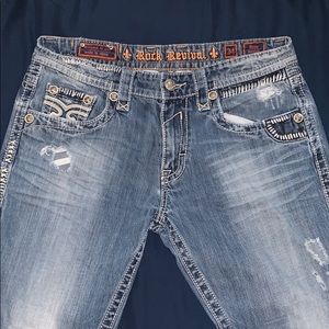 Rock Revivals Men Jeans Size 34